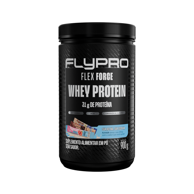 Whey Protein Flex Force Flypro Pote 900g