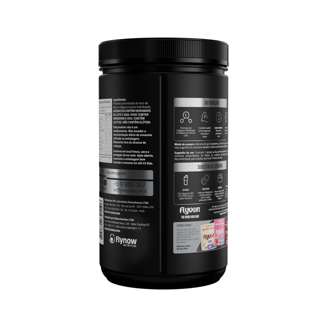 Whey Protein Flex Force Flypro Pote 900g