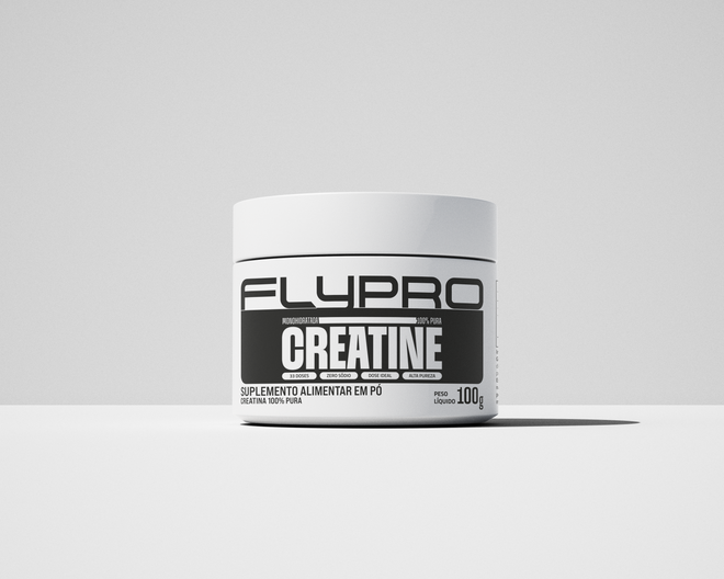 Creatina Monohidratada Flypro Pote 100 g