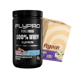 Whey Pure Force + Caixa Saborizante FLYVOR Sabor Vanilla