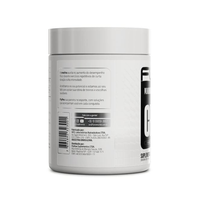 Creatina Monohidratada Flypro Pote 300 g