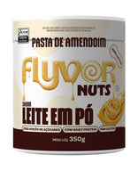 Pasta de Amendoim FlyvorNut Sabor Leite em pó 350g