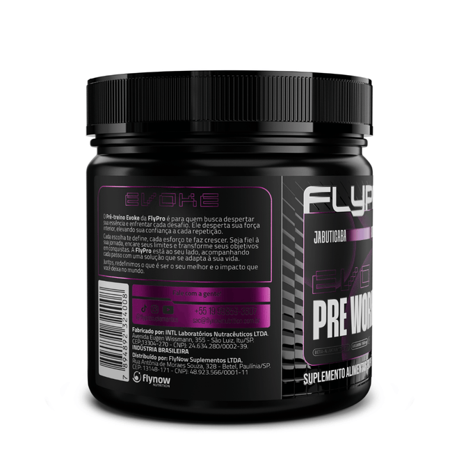 Pré-Treino FlyPro Evoke Sabor Jabuticaba 300g