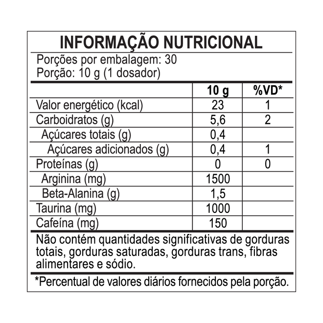 Pré-Treino FlyPro Intense Sabor Lemonade 300g