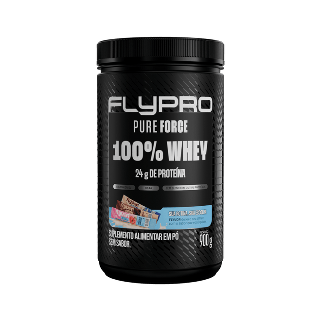 Whey Protein Pure Force FlyPro Pote 900g